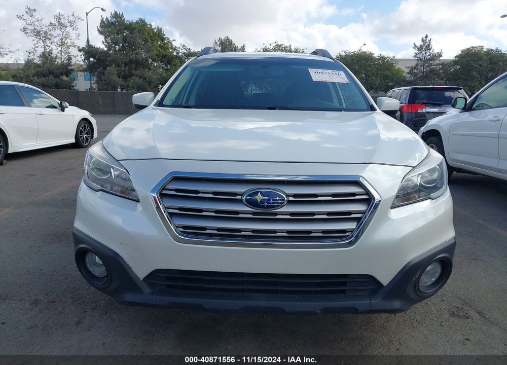 2017 SUBARU OUTBACK 2.5I PREMIUM VIN: 4S4BSACC1H3306404