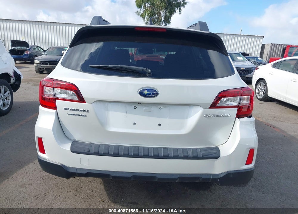 2017 SUBARU OUTBACK 2.5I PREMIUM VIN: 4S4BSACC1H3306404