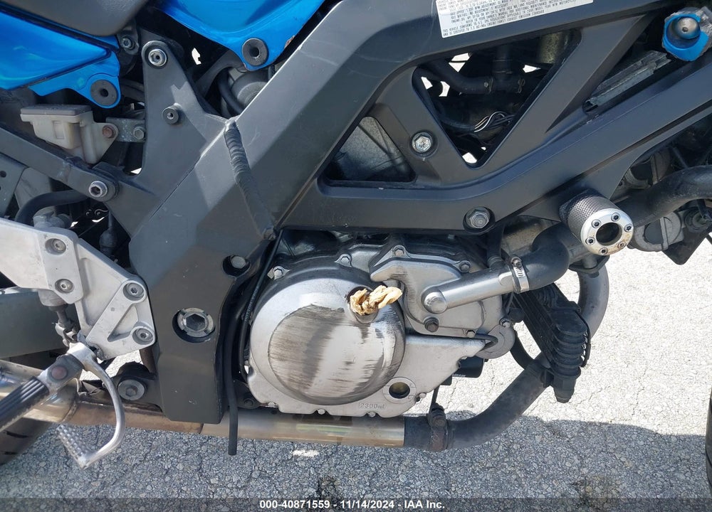 2006 SUZUKI SV650 VIN: JS1VP53A862101233