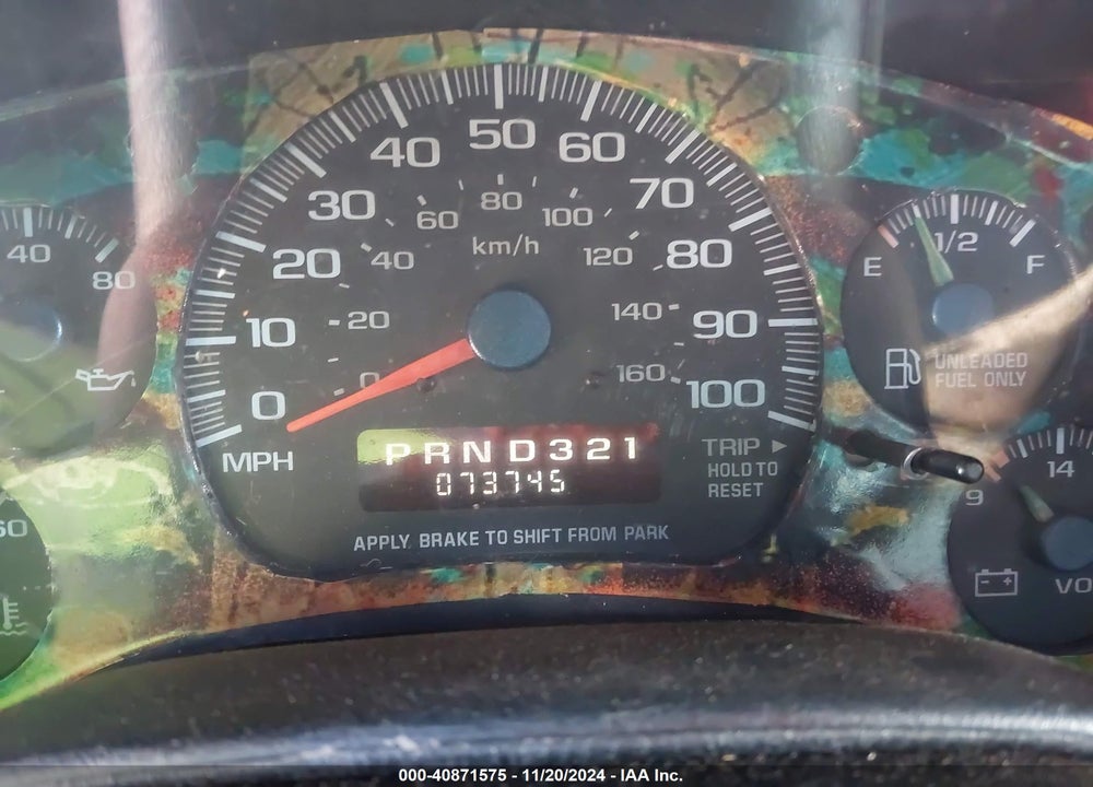 1997 GMC SAFARI SLX CMI VIN: 1GKDM19W8VB501821