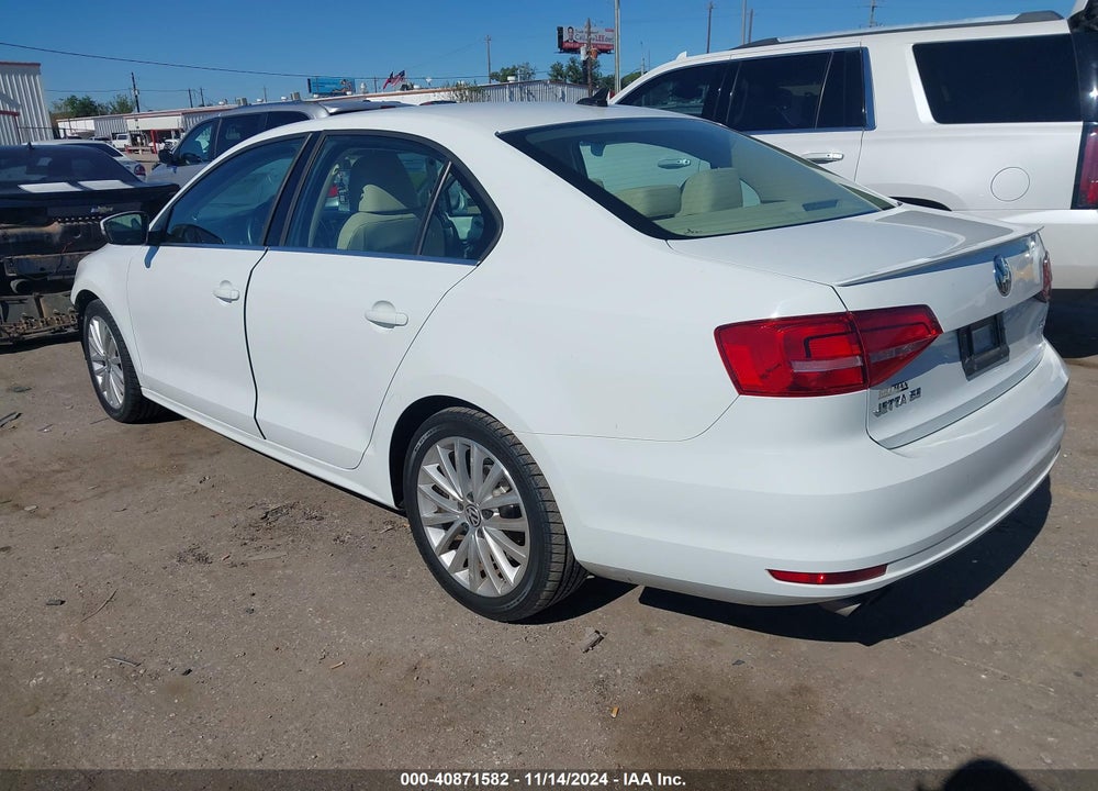2015 VOLKSWAGEN JETTA VIN: 3VWD07AJ6FM323912