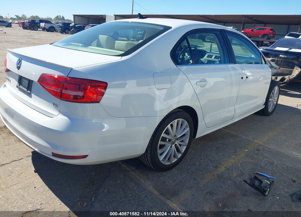 2015 VOLKSWAGEN JETTA VIN: 3VWD07AJ6FM323912