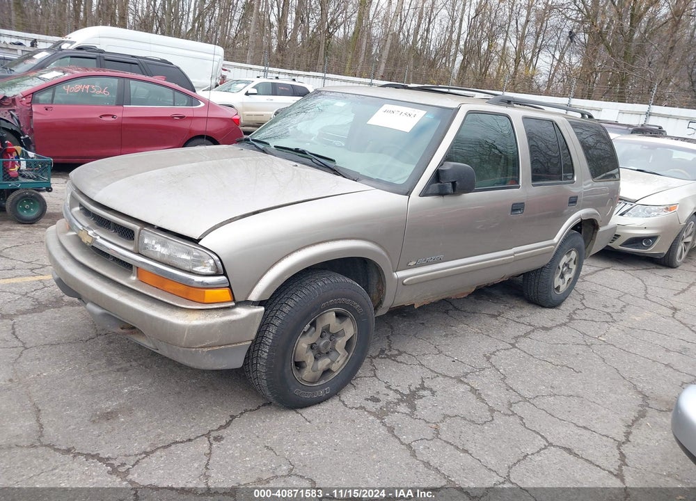 2004 CHEVROLET BLAZER LS VIN: 1GNDT13X94K152089