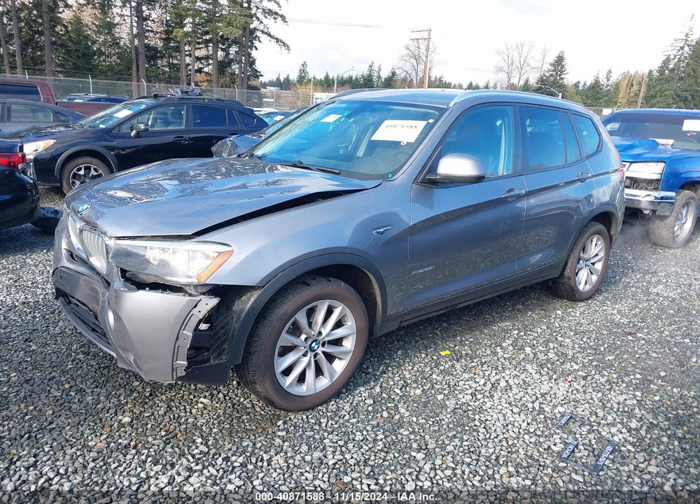 2016 BMW X3 XDRIVE28I VIN: 5UXWX9C55G0D82894