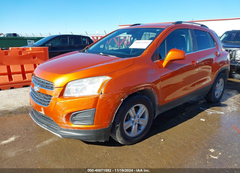 2015 CHEVROLET TRAX LT VIN: KL7CJLSBXFB227684