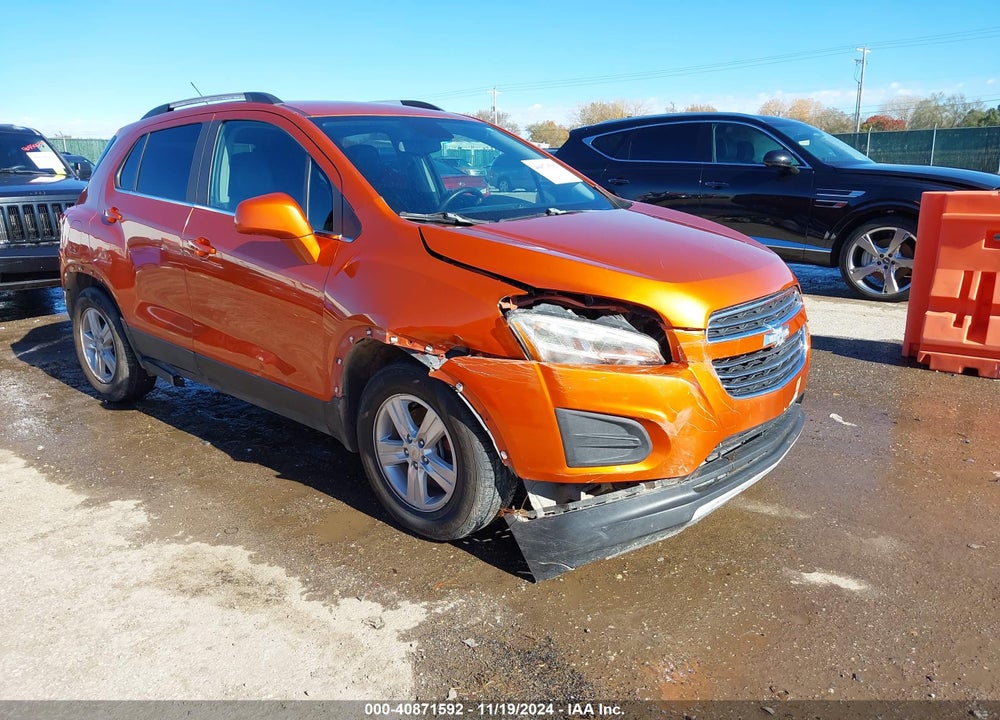 2015 CHEVROLET TRAX LT VIN: KL7CJLSBXFB227684