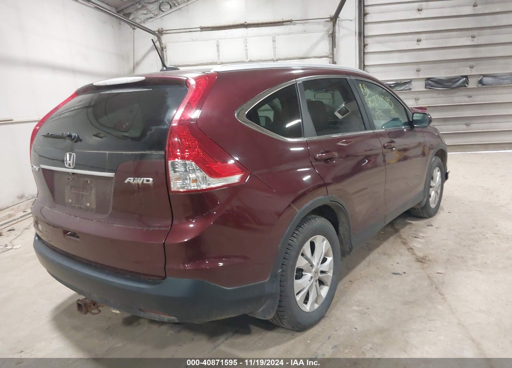 2013 HONDA CR-V EX-L VIN: 5J6RM4H76DL074722