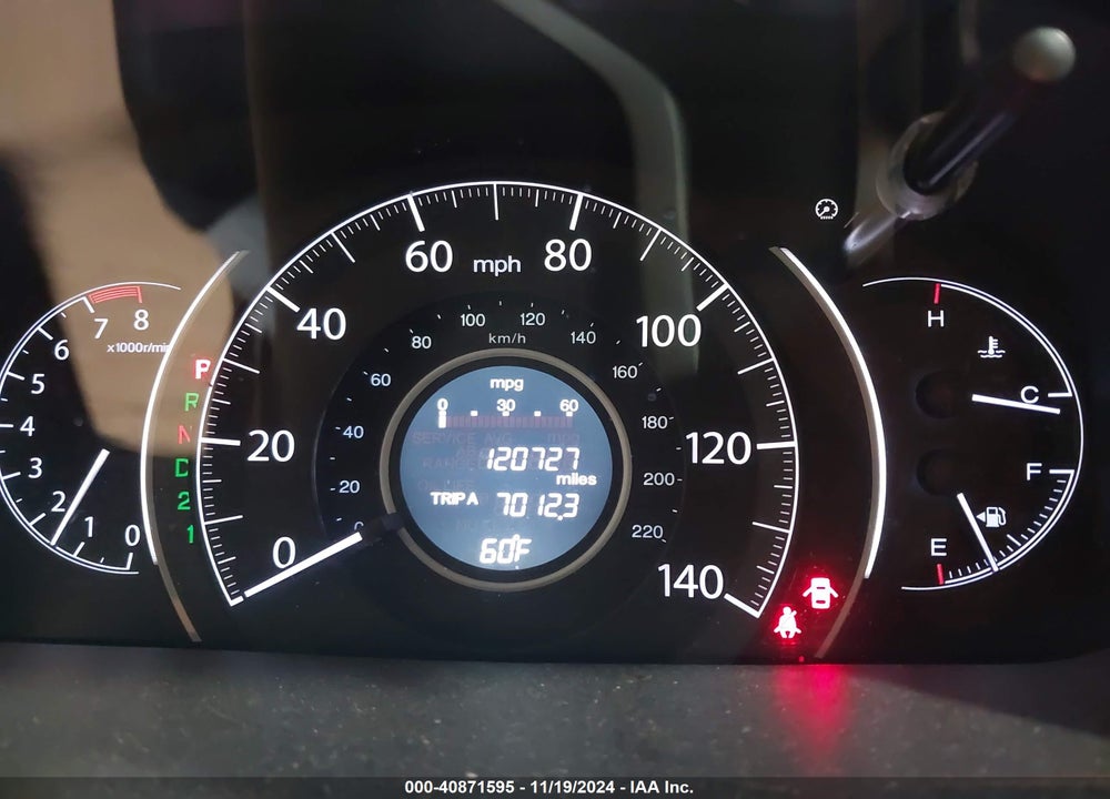 2013 HONDA CR-V EX-L VIN: 5J6RM4H76DL074722