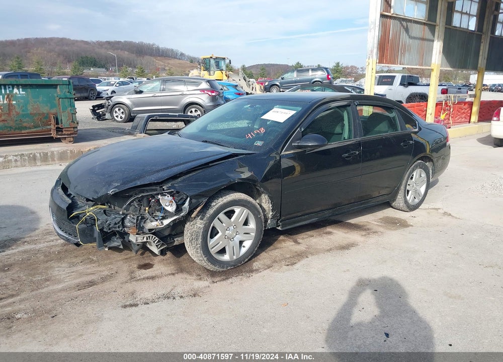 2013 CHEVROLET IMPALA LT VIN: 2G1WG5E30D1114198