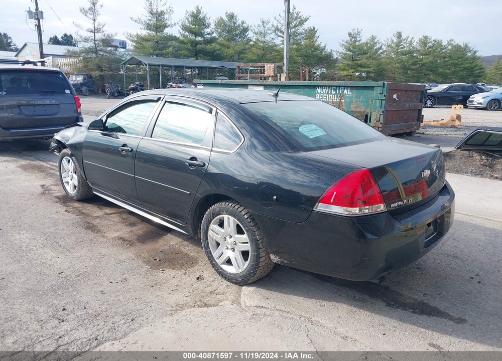 2013 CHEVROLET IMPALA LT VIN: 2G1WG5E30D1114198