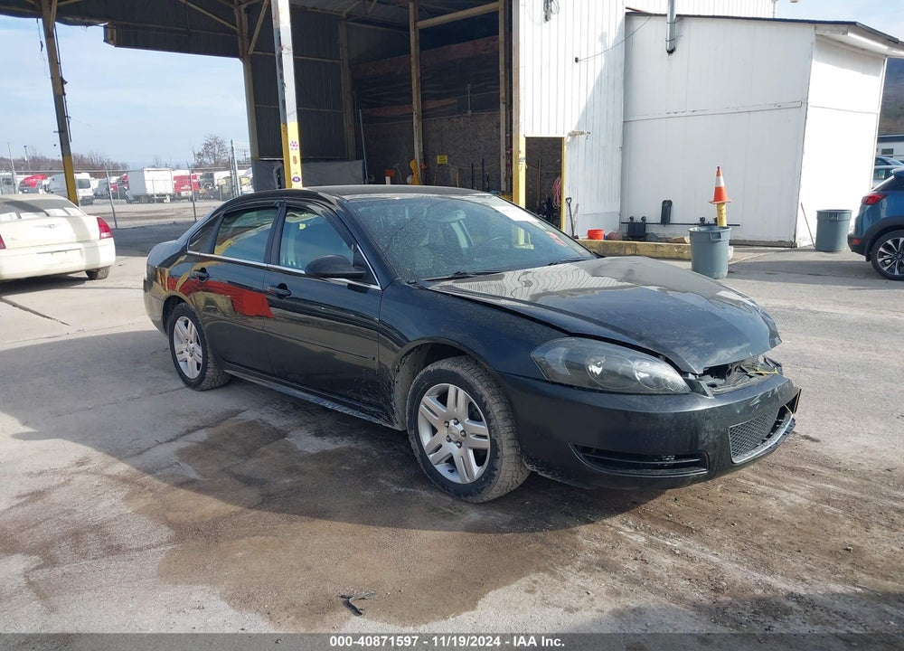 2013 CHEVROLET IMPALA LT VIN: 2G1WG5E30D1114198