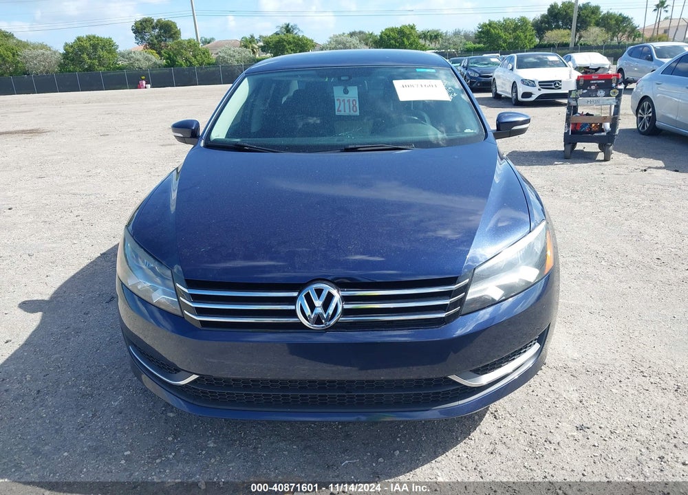 2015 VOLKSWAGEN PASSAT 1.8T SE VIN: 1VWBT7A35FC025529