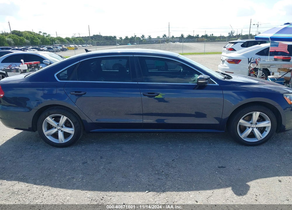 2015 VOLKSWAGEN PASSAT 1.8T SE VIN: 1VWBT7A35FC025529