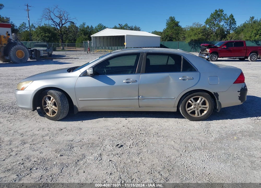 2007 HONDA ACCORD 2.4 EX VIN: 1HGCM56857A093079