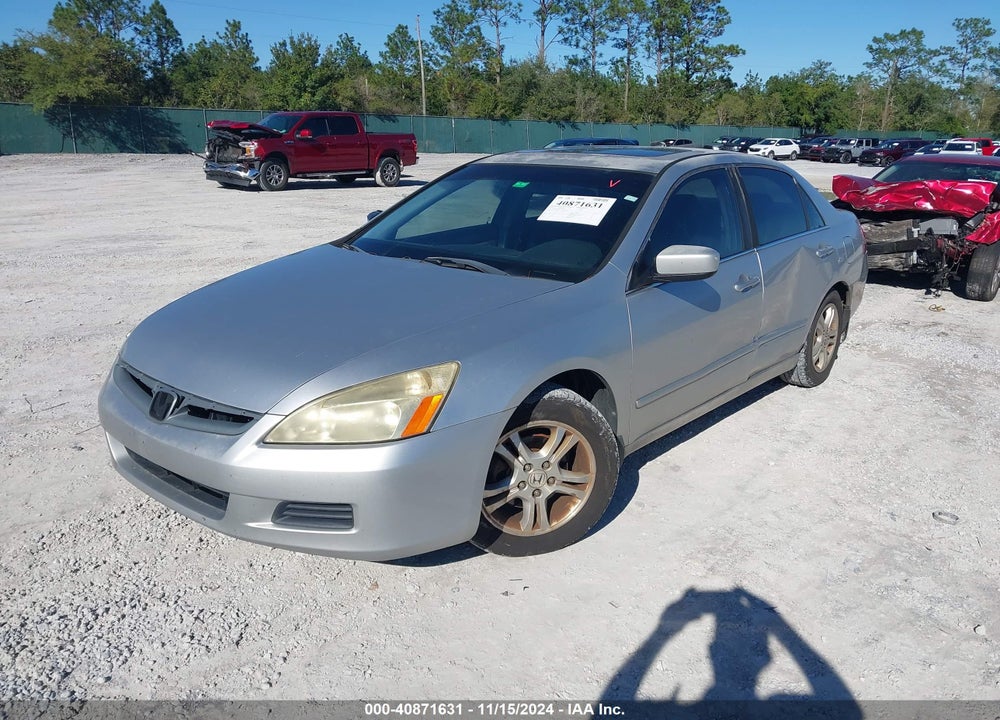 2007 HONDA ACCORD 2.4 EX VIN: 1HGCM56857A093079