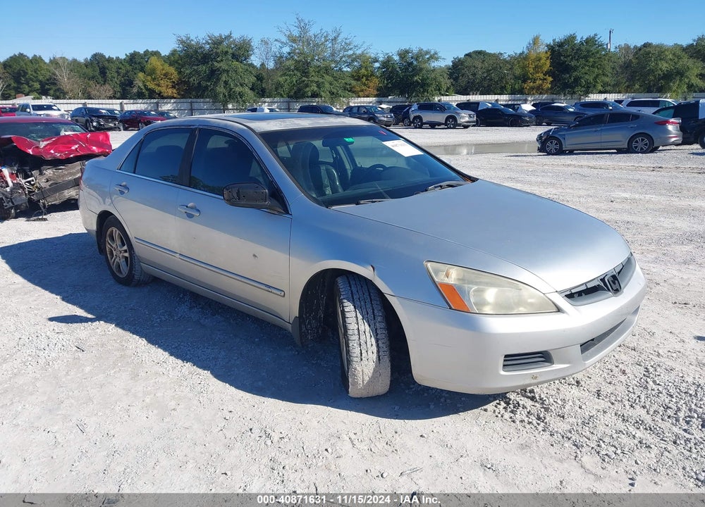 2007 HONDA ACCORD 2.4 EX VIN: 1HGCM56857A093079