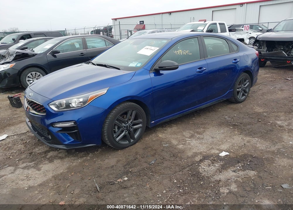 2021 KIA FORTE GT LINE VIN: 3KPF34AD0ME273589