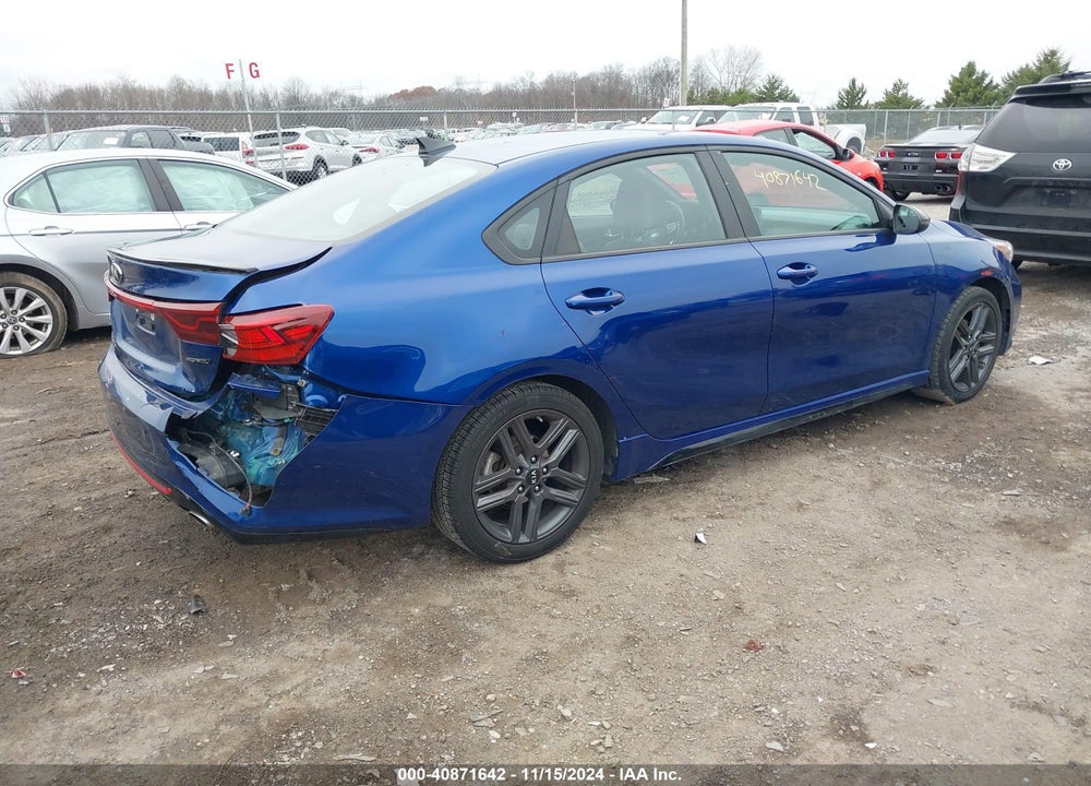 2021 KIA FORTE GT LINE VIN: 3KPF34AD0ME273589