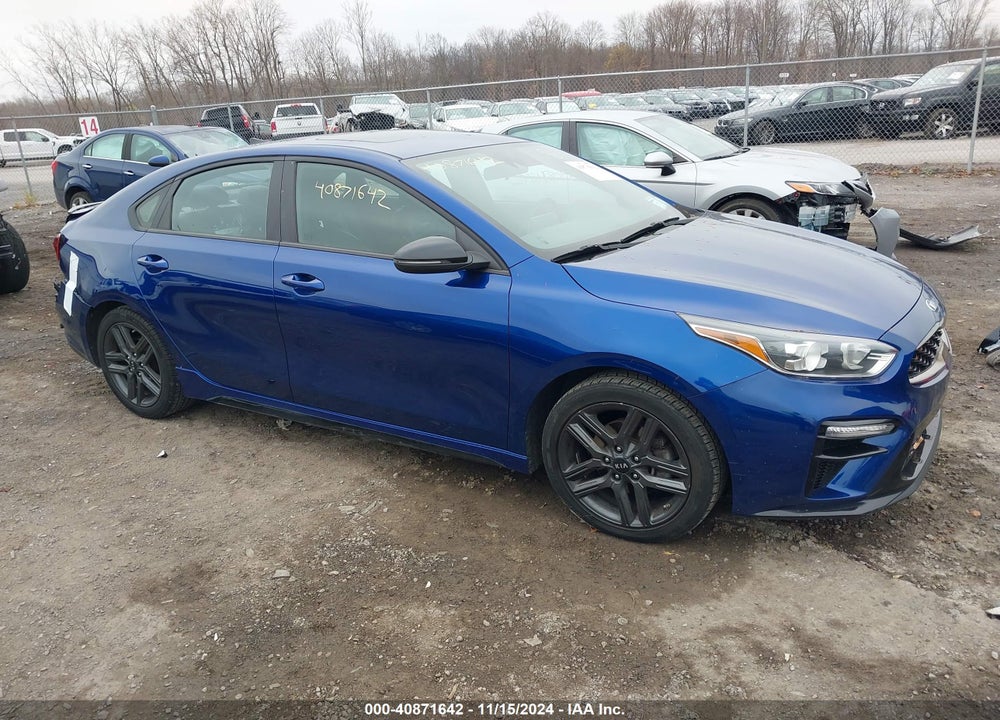 2021 KIA FORTE GT LINE VIN: 3KPF34AD0ME273589