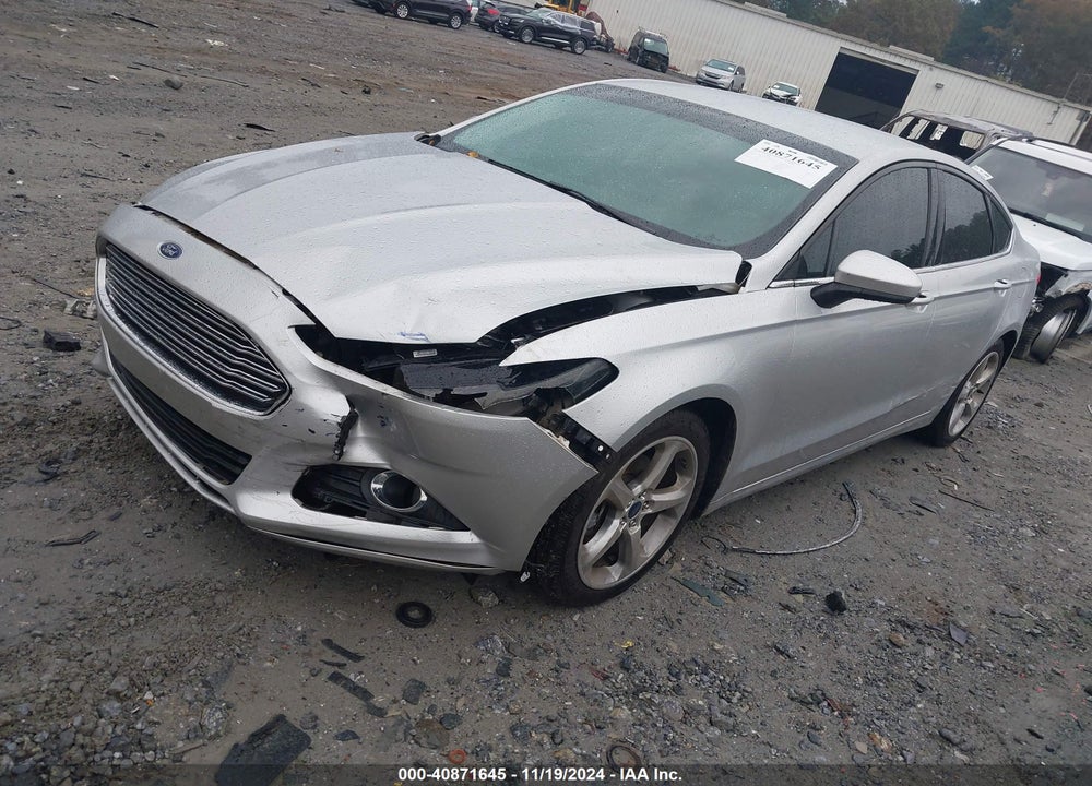 2016 FORD FUSION S VIN: 3FA6P0G77GR323065