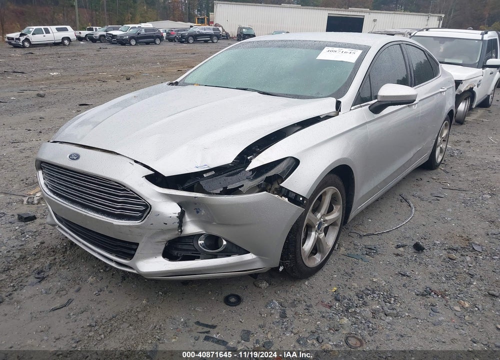 2016 FORD FUSION S VIN: 3FA6P0G77GR323065