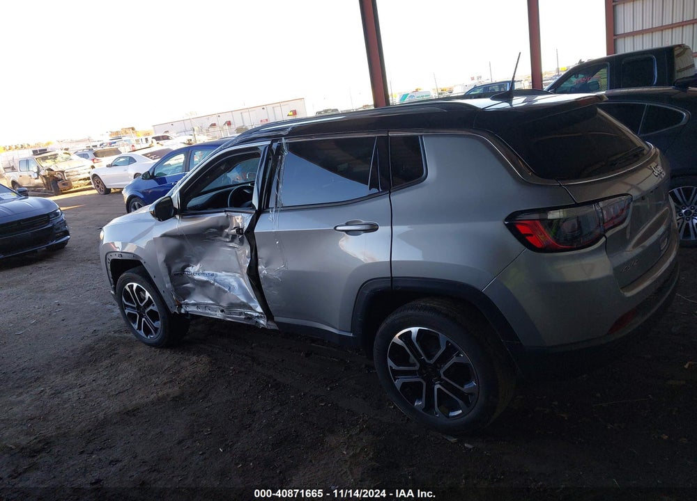 2022 JEEP COMPASS LIMITED 4X4 VIN: 3C4NJDCB2NT155375