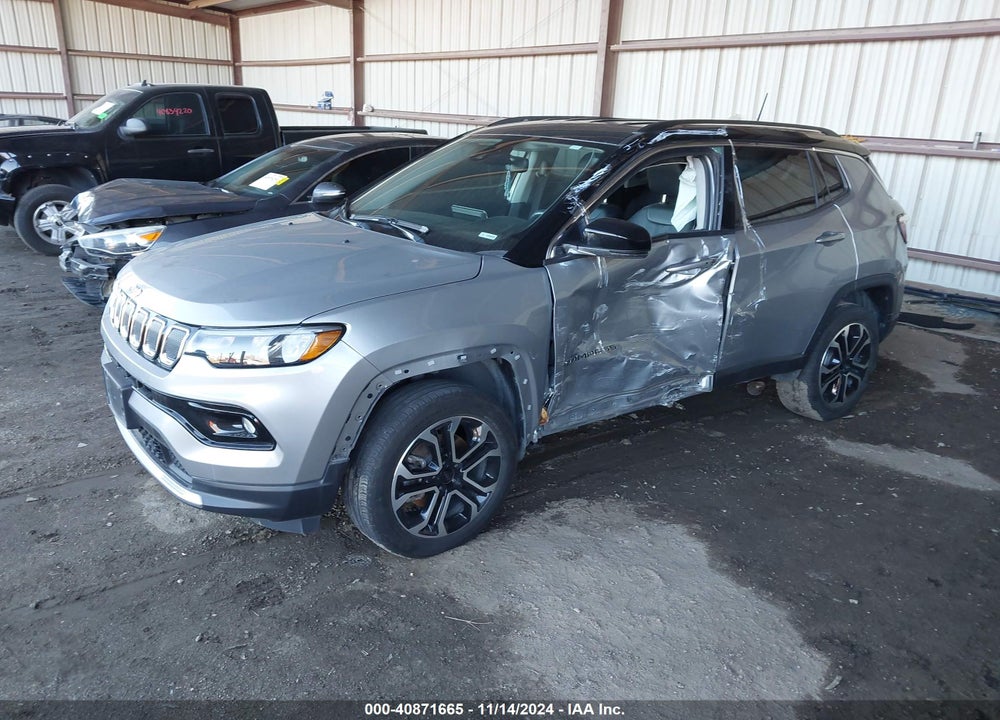2022 JEEP COMPASS LIMITED 4X4 VIN: 3C4NJDCB2NT155375
