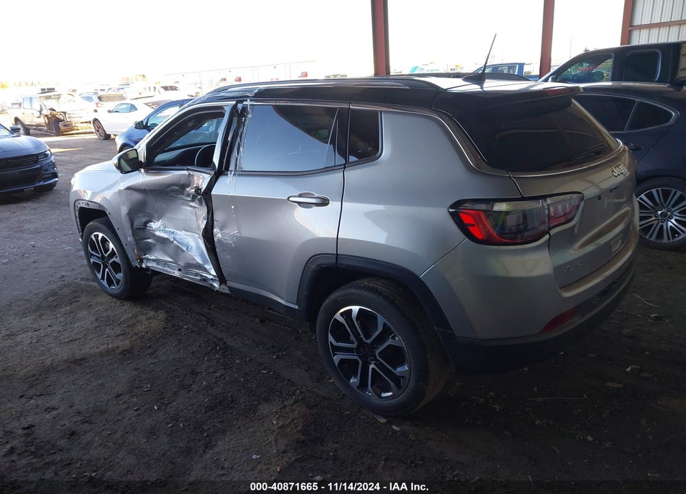 2022 JEEP COMPASS LIMITED 4X4 VIN: 3C4NJDCB2NT155375