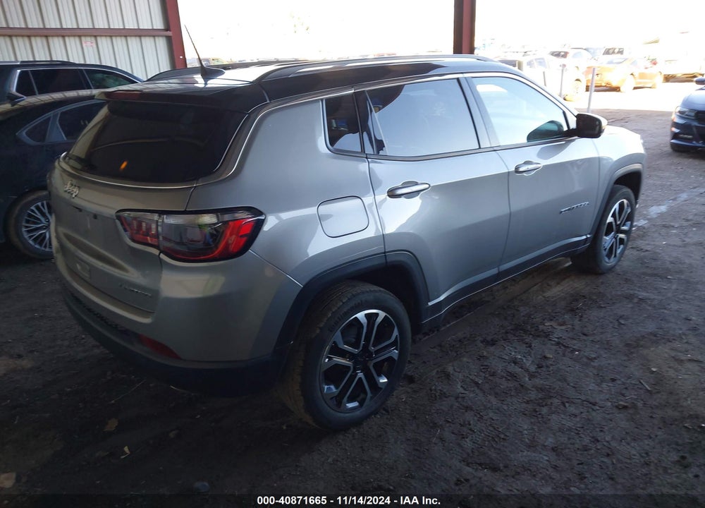 2022 JEEP COMPASS LIMITED 4X4 VIN: 3C4NJDCB2NT155375