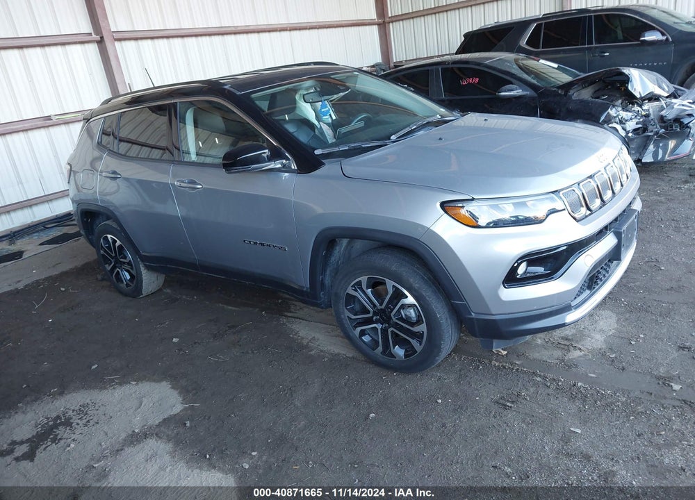 2022 JEEP COMPASS LIMITED 4X4 VIN: 3C4NJDCB2NT155375