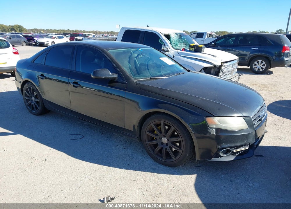 2011 AUDI A4 2.0T PREMIUM VIN: WAUBFAFL1BN055011