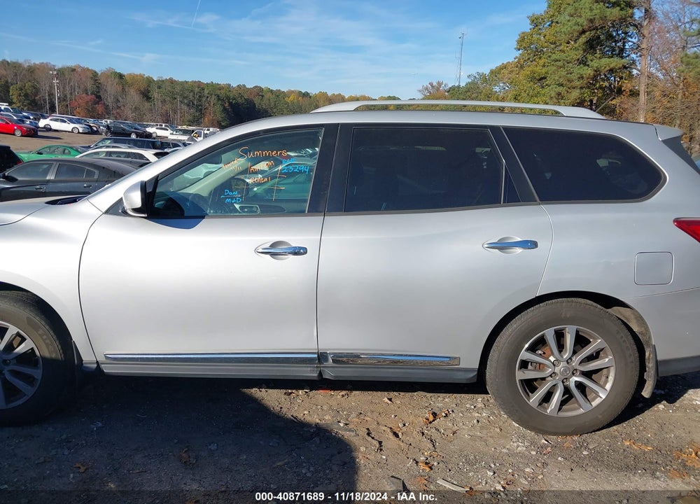 2015 NISSAN PATHFINDER SL VIN: 5N1AR2MN4FC659746