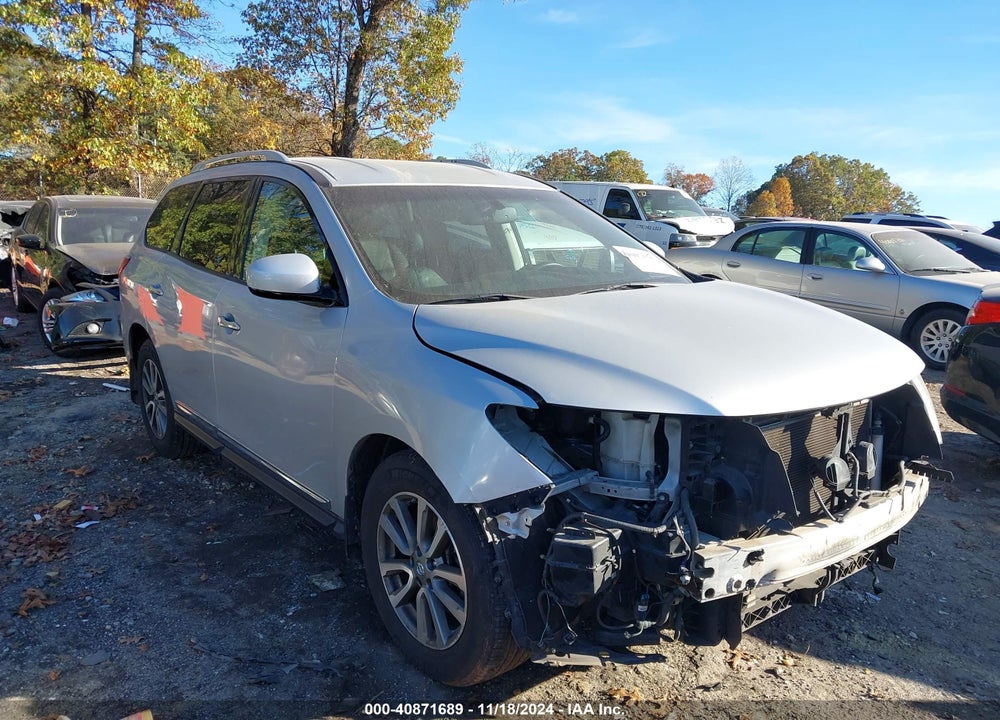 2015 NISSAN PATHFINDER SL VIN: 5N1AR2MN4FC659746