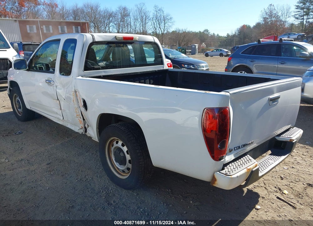 2011 CHEVROLET COLORADO WORK TRUCK VIN: 1GCESBF94B8100687
