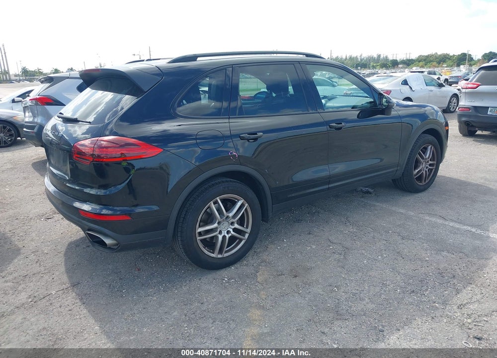2016 PORSCHE CAYENNE VIN: WP1AA2A24GKA37384