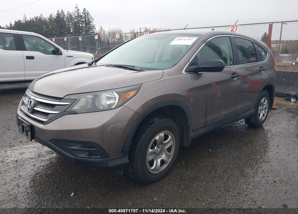 2013 HONDA CR-V LX VIN: 5J6RM4H38DL032162