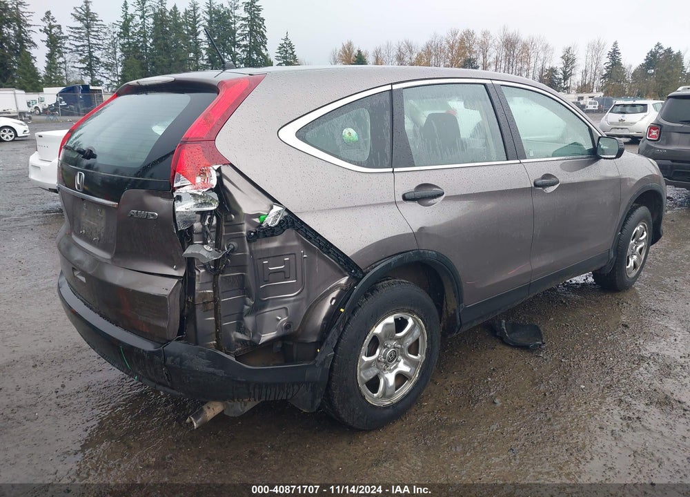 2013 HONDA CR-V LX VIN: 5J6RM4H38DL032162