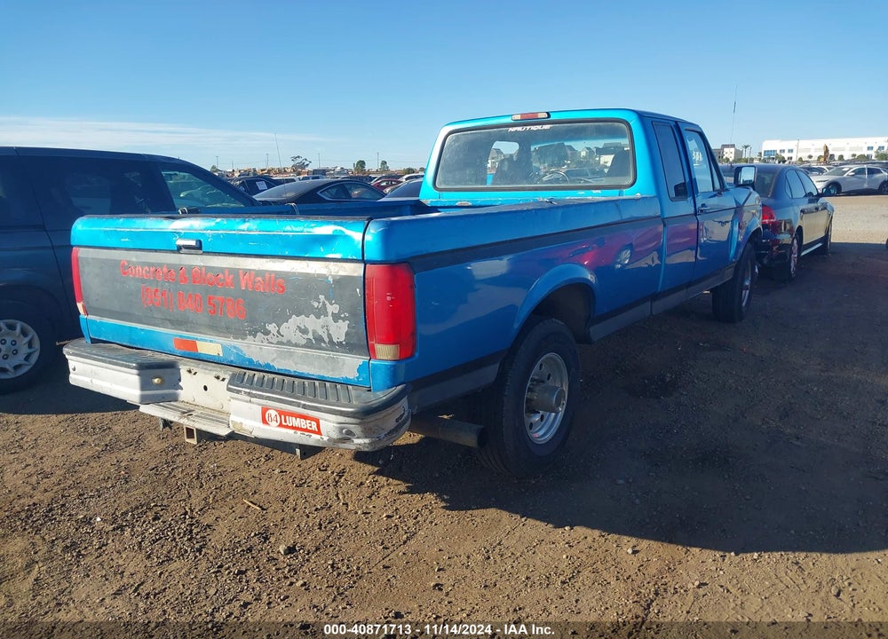 1995 FORD F250 VIN: 1FTHX25FXSKB72423