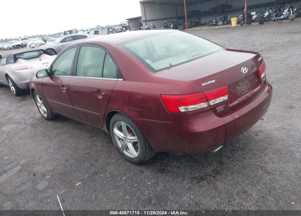 2007 HYUNDAI SONATA LIMITED/SE V6 VIN: 5NPEU46FX7H220711