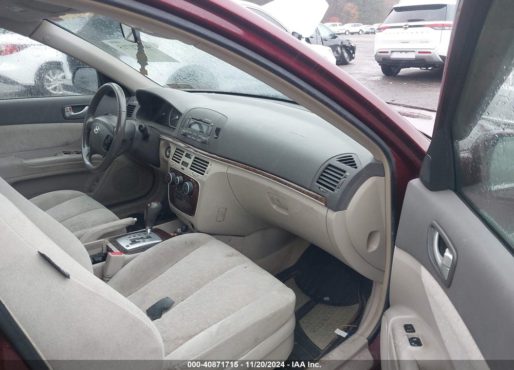 2007 HYUNDAI SONATA LIMITED/SE V6 VIN: 5NPEU46FX7H220711