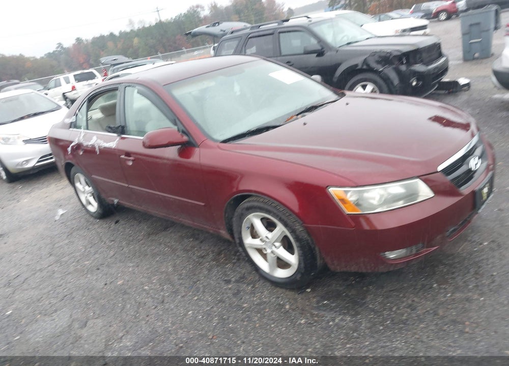 2007 HYUNDAI SONATA LIMITED/SE V6 VIN: 5NPEU46FX7H220711