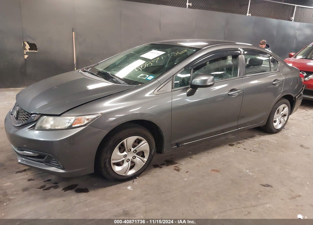 2013 HONDA CIVIC LX VIN: 2HGFB2F50DH579576