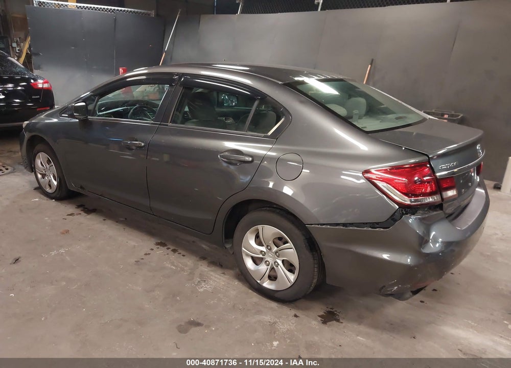 2013 HONDA CIVIC LX VIN: 2HGFB2F50DH579576