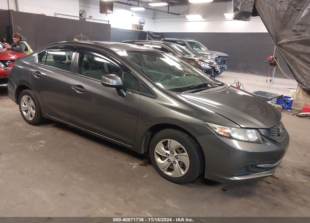 2013 HONDA CIVIC LX VIN: 2HGFB2F50DH579576