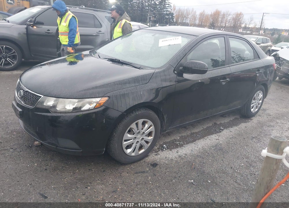 2011 KIA FORTE EX VIN: KNAFU4A29B5447113