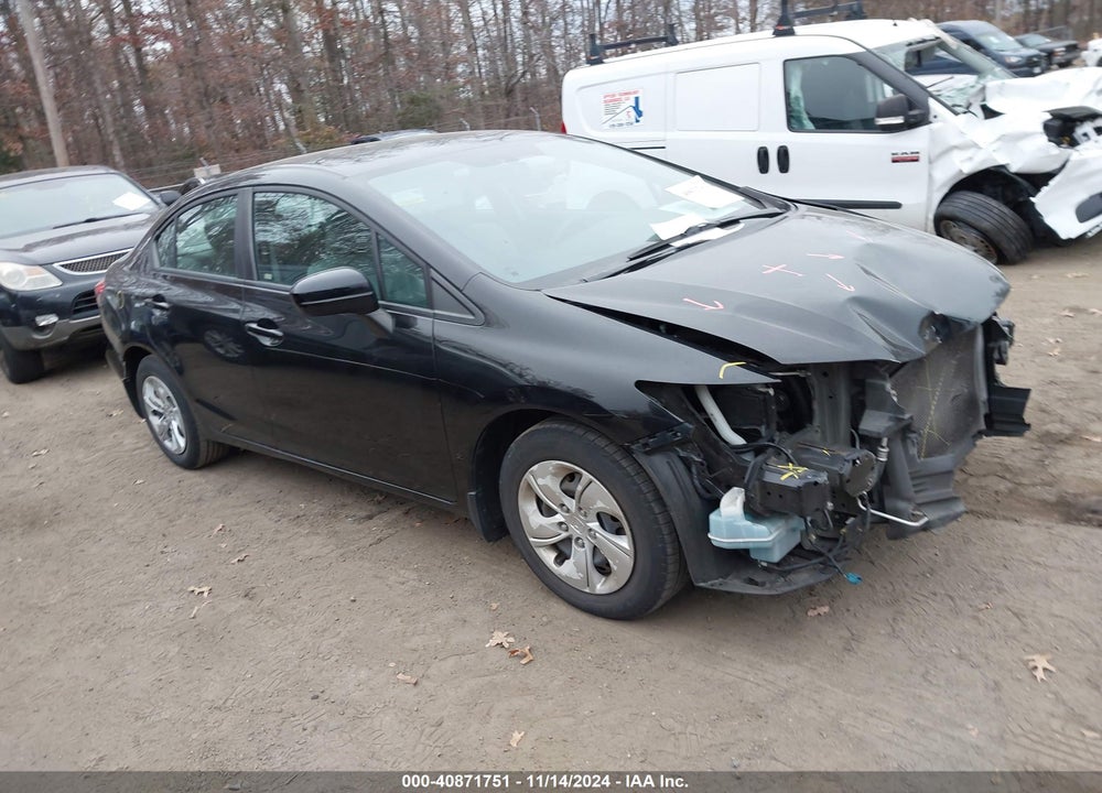 2014 HONDA CIVIC LX VIN: 19XFB2F51EE039214