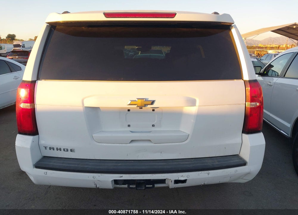 2020 CHEVROLET TAHOE K1500 LT VIN: 1GNSKBKC6LR111861