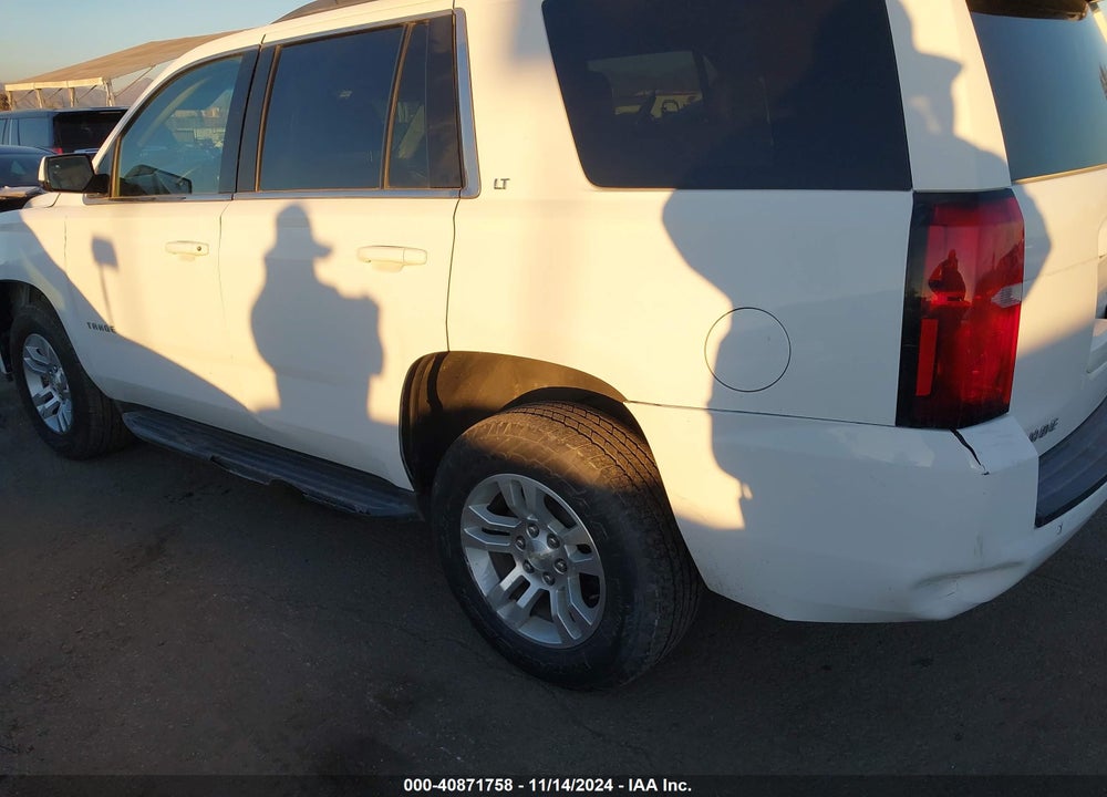 2020 CHEVROLET TAHOE K1500 LT VIN: 1GNSKBKC6LR111861