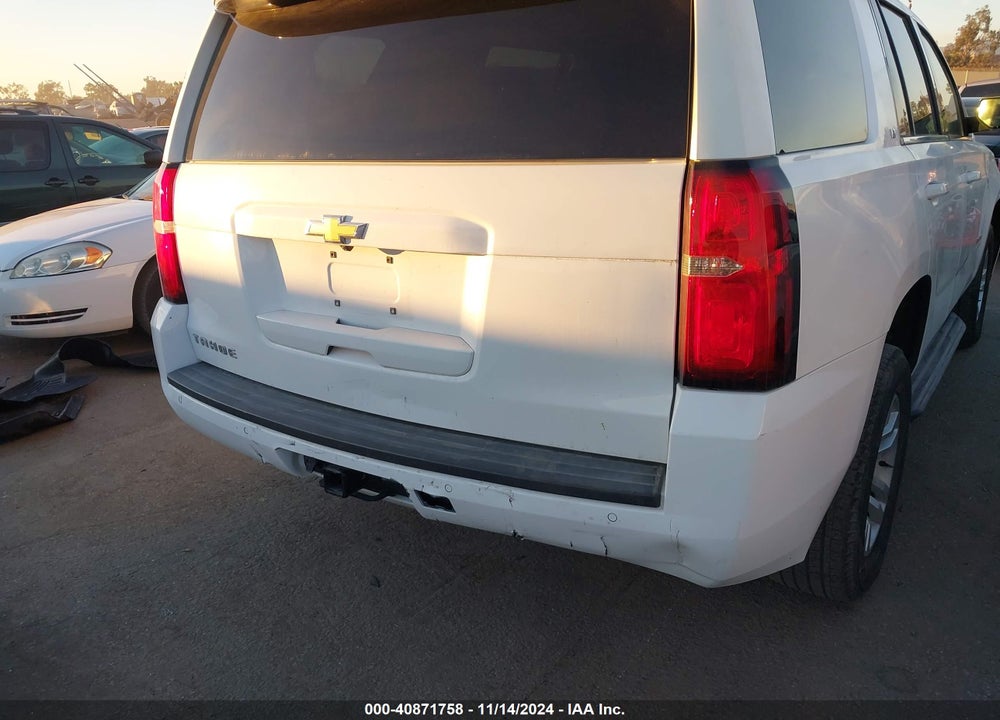 2020 CHEVROLET TAHOE K1500 LT VIN: 1GNSKBKC6LR111861