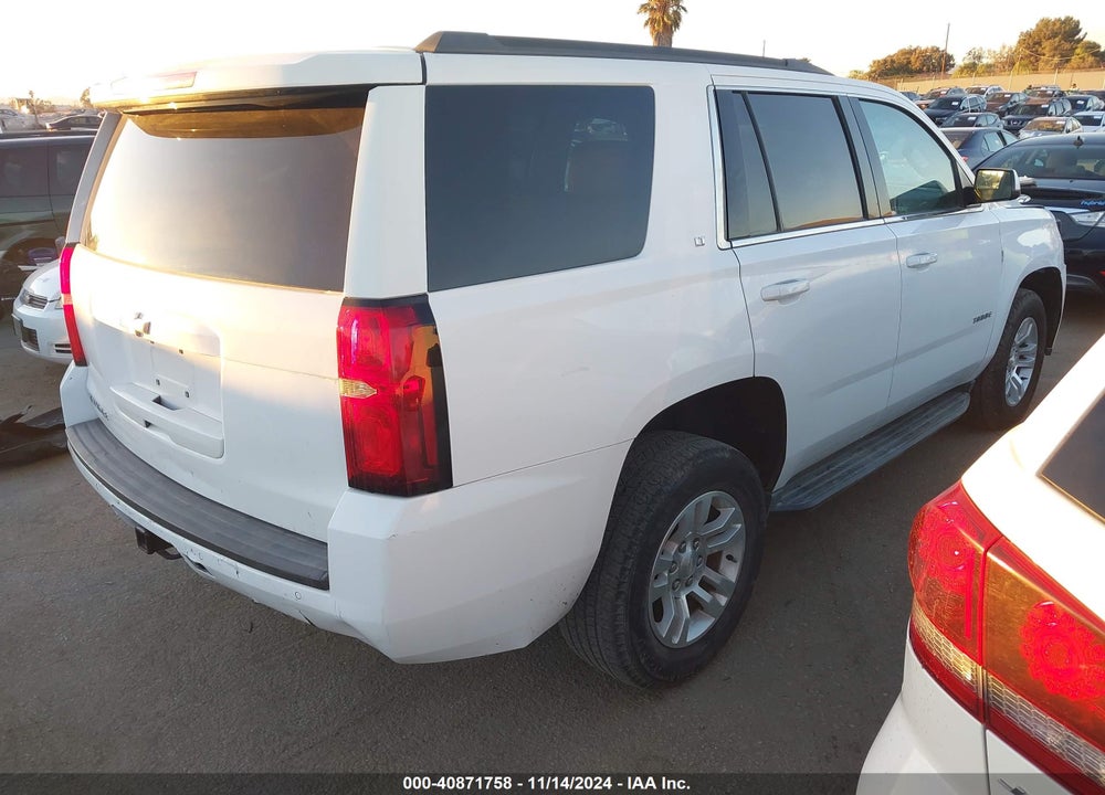 2020 CHEVROLET TAHOE K1500 LT VIN: 1GNSKBKC6LR111861